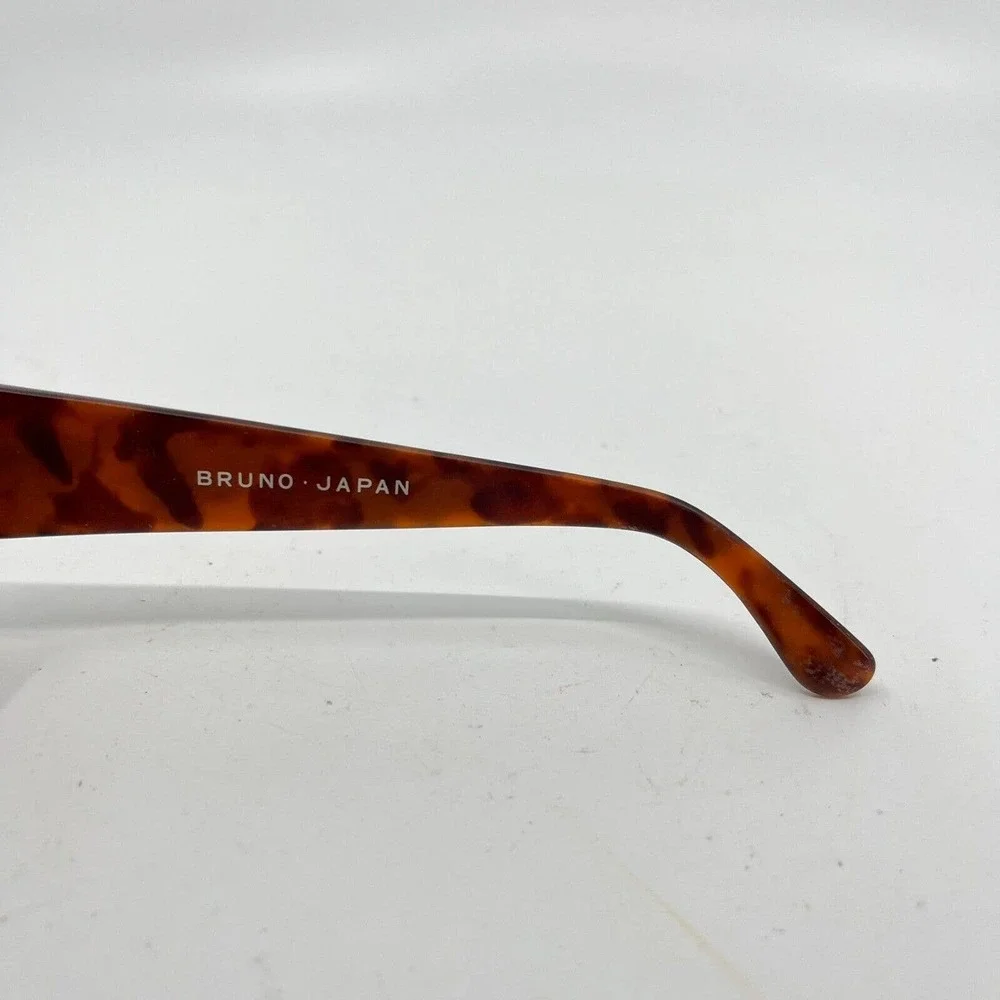 Bruno Japan Brown‎ Oval Sunglasses Frames Japan Vintage Rage H7341